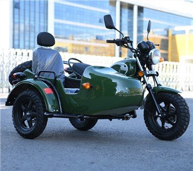 Elektrinis šoninis motociklas